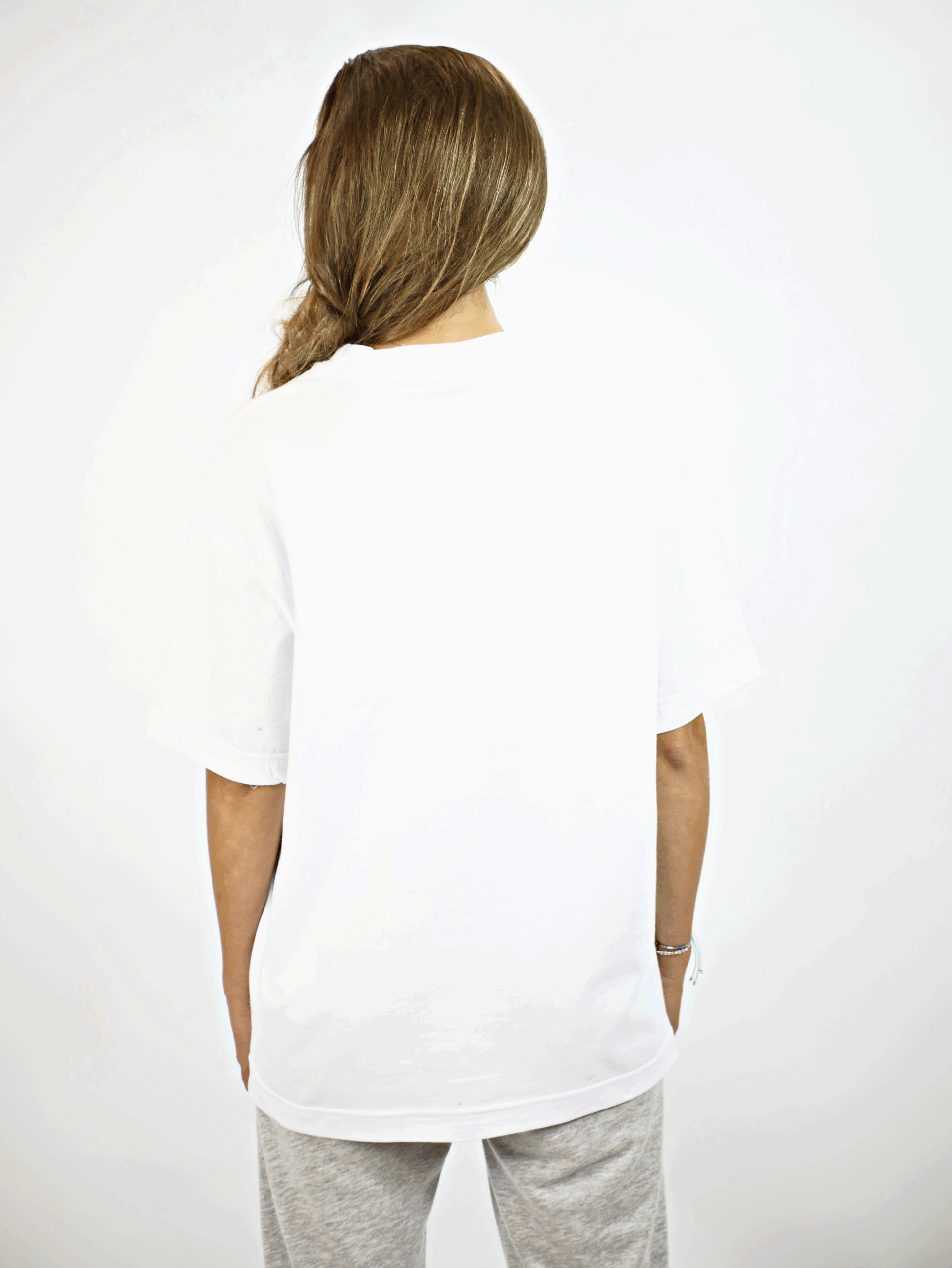 TEE OVERSIZE SUPERIOR FABRIC WHITE - obrazek 7